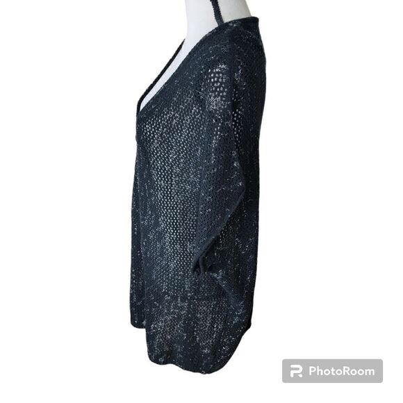 Torrid Open Knit Sweater with Deep V-Neck. Size 4X. - Picture 2 of 7